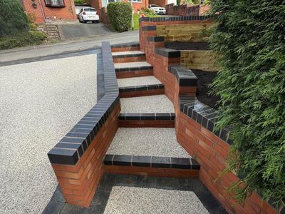 Resin bound driveway