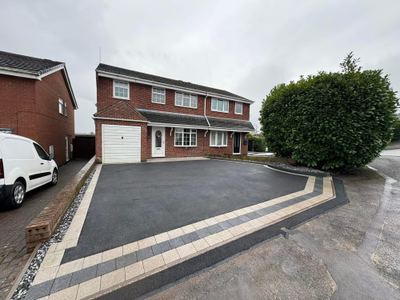 Tarmac driveway