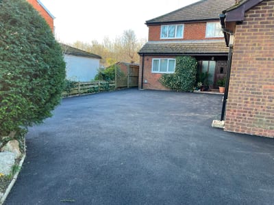 Tarmac driveway