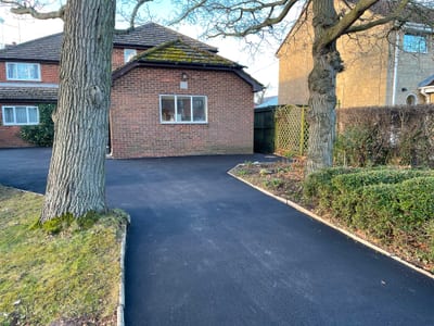 Tarmac driveway