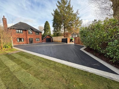 Tarmac driveway