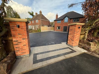 Tarmac driveway