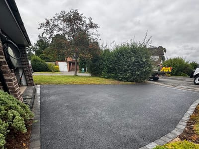 Tarmac driveway