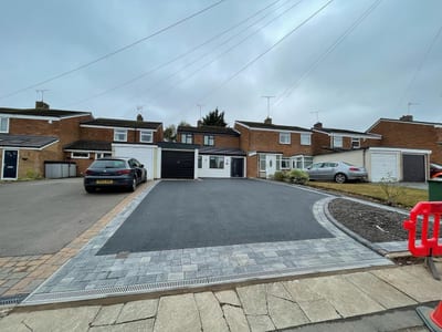 Tarmac driveway