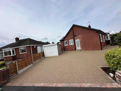 Gravel driveway