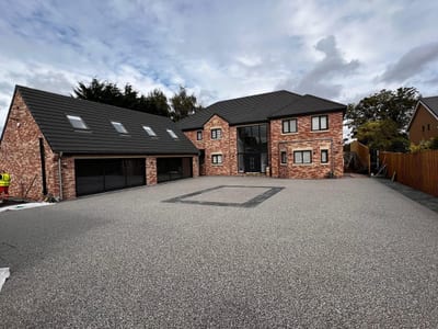 Resin bound driveway