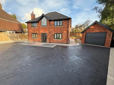 Tarmac driveway