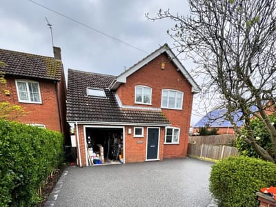 Resin bound driveway