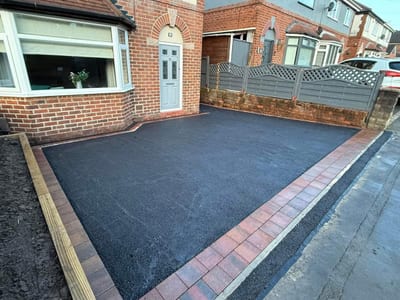Tarmac driveway