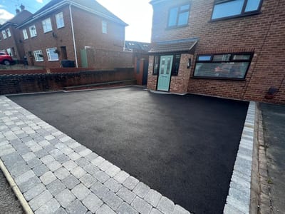 Tarmac driveway