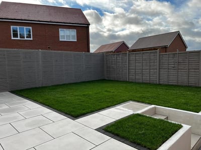 Garden landscaping