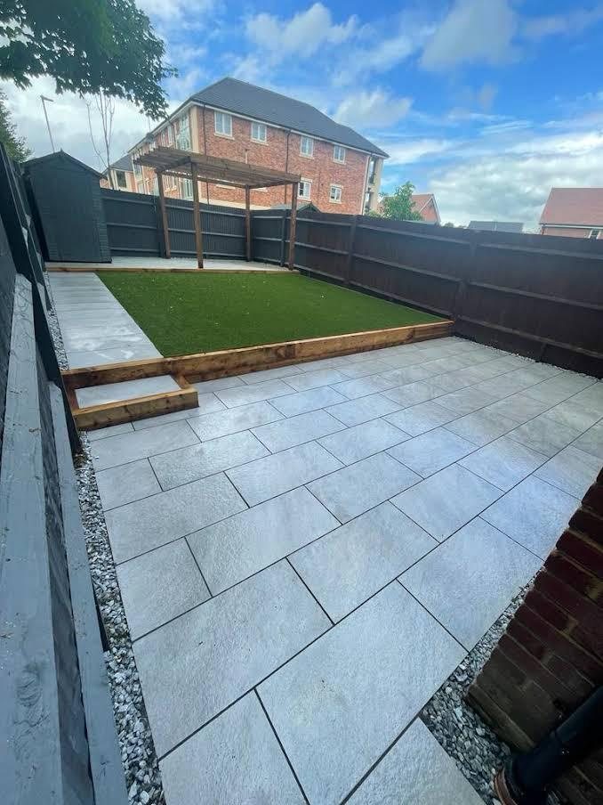 Porcelain Patios in Sutton Coldfield