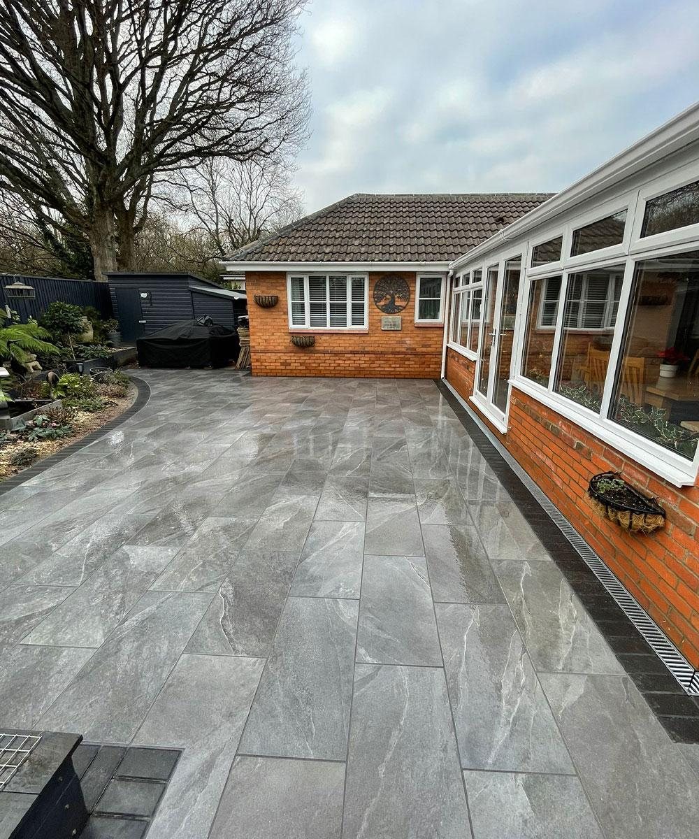 Porcelain Patios in Sutton Coldfield
