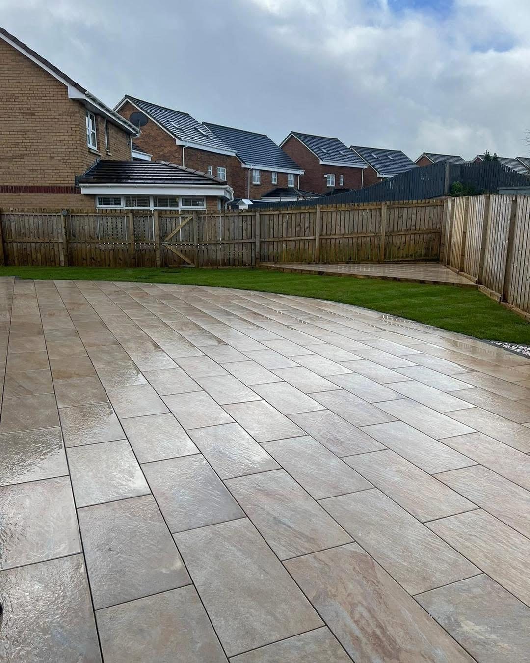 Porcelain Patios in Sutton Coldfield