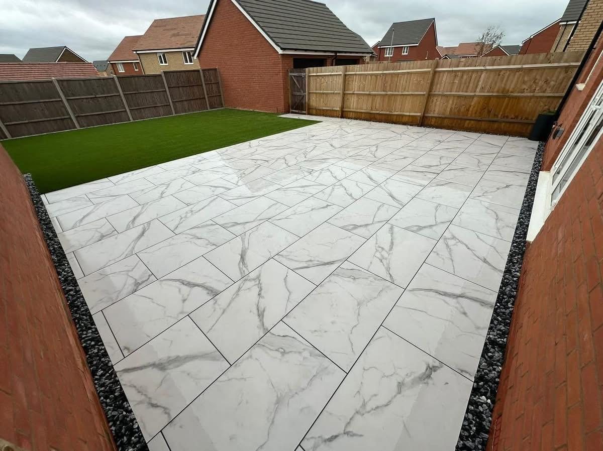Porcelain Patios in Sutton Coldfield